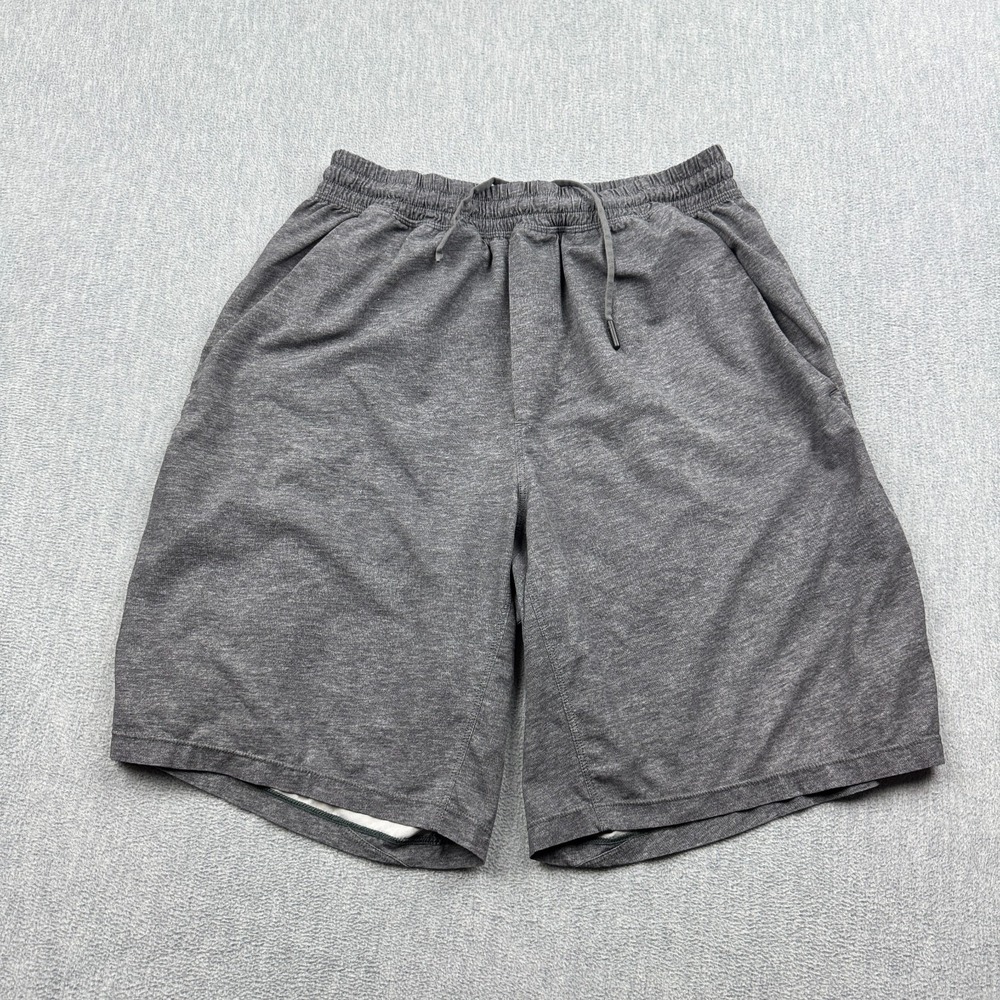 Lululemon Shorts Mens Medium Gray Pace Breaker Linerless 8" Training Running Gym